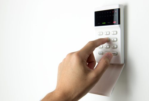 Arming a home or business security system